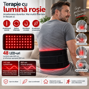 SanoAlint™ Lumbar Pro - Centură cu lumină roșie & infraroșu