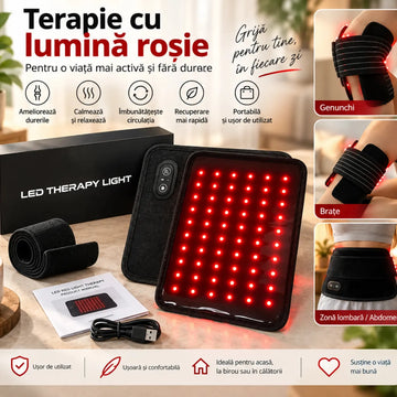 SanoAlint™ Lumbar Pro - Centură cu lumină roșie & infraroșu